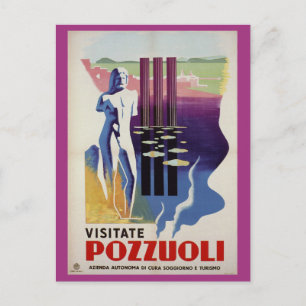 Pozzuoli antike griechisch römische Stadt Italien  Postkarte