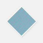 pp1-Kreise und Punkte Serviette (Ecke)