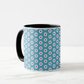 pp1-Kreise und Punkte Tasse (Vorderseite Links)