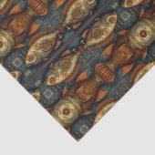 PP 574 Steampunk Fisches Dekoupage 3 von 3 Seidenpapier (Detail)