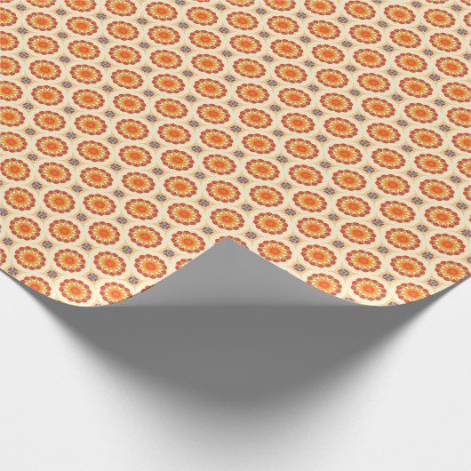 PP 575 Blumen 2 von 3 Geschenkpapier (Ecke)