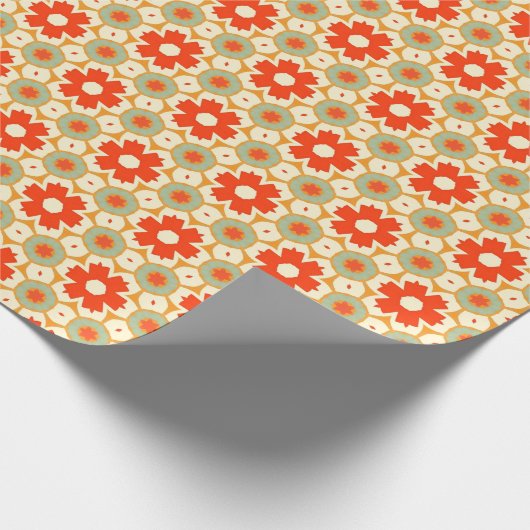 PP 577 Blumen 1 von 3 Geschenkpapier (Ecke)