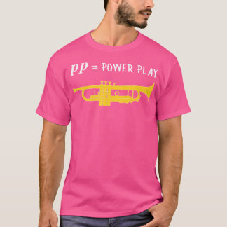 Pp Power spielen Marching Band Konzert Band Funny T-Shirt