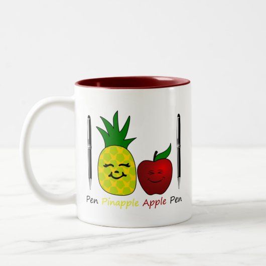 PPAP Kaffee-Tasse Zweifarbige Tasse (Links)