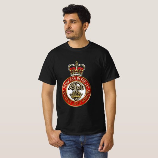 PPCLI-Abzeichen T-Shirt (Vorne ganz)