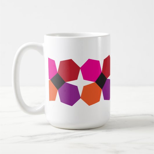 PPE-Blumenfahnen-Kaffee-Tasse Kaffeetasse (Links)