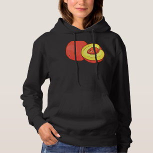 Ppeach Essen Vegan Vegetarisch Hoodie