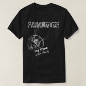 PPG Paramotoring und Paraglider Paramotor Paraglid T-Shirt (Design vorne)