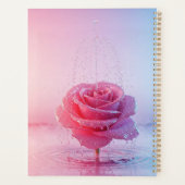 PPink Water Rose Planner Planer (Rückseite)
