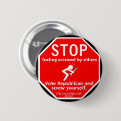 PPOV Knopf - Stoppschild Button (Vorne & Hinten)