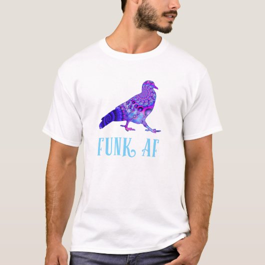 PPPP Shirt FUNK AF Tauben Pong spielen (Vorderseite)