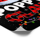 Ppy Claus Christmas Pajamas Santa Matching Family Poster (Ecke)