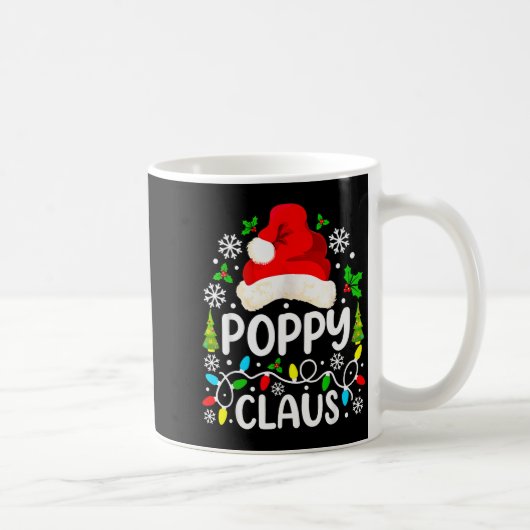 Ppy Claus Funny Christmas Family Matching Kaffeetasse (Rechts)