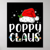 Ppy Claus Santa Christmas Matching Family  Poster (Vorne)