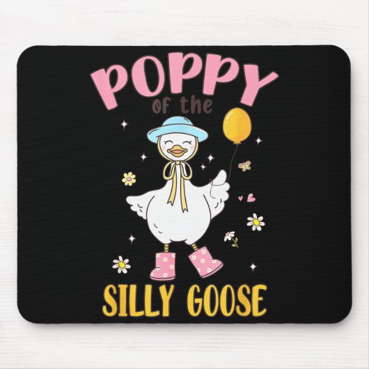 Ppy Of The Silly Goose First Birthday Family Match Mousepad (Vorne)