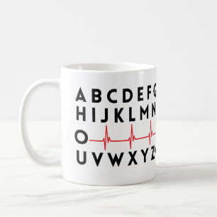 PQRST Nurse Kaffeetasse