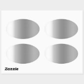 Pr103 SILVER GLEAM SHINY BACKGRUNDS VORLAGEN DIG Ovaler Aufkleber (Blatt)