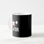 Pr oder er Funny Weightlift Bodybuilding Kaffeetasse (Vorderseite Links)