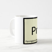 Pr. Parmigiano-Reggiano Chemie Symbol Kaffeetasse (Vorderseite Links)