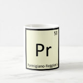 Pr. Parmigiano-Reggiano Chemie Symbol Kaffeetasse (Mittel)