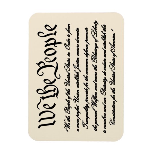 Präambel der Staaten Magnet (Vertikal)