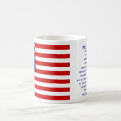 Präambel der Tasse "Verfassung - Flaggen" (Mittel)