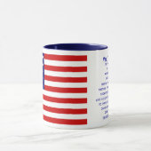 Präambel der Tasse "Verfassung - Flaggen" von Janz (Zentrum)