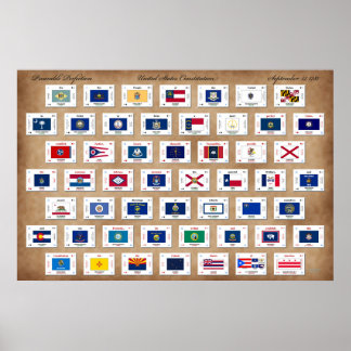 Präambel der Verfassung der Vereinigten Staaten Poster