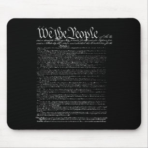 Präambel der Verfassung Wir Menschen Mousepad