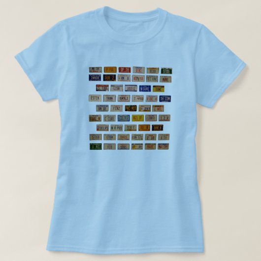 Präambel im Teller T-Shirt (Design vorne)