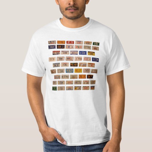 Präambel im Teller VSF01 T-Shirt (Vorderseite)