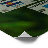 Präamble Perfection - US-Verfassung Poster (Ecke)