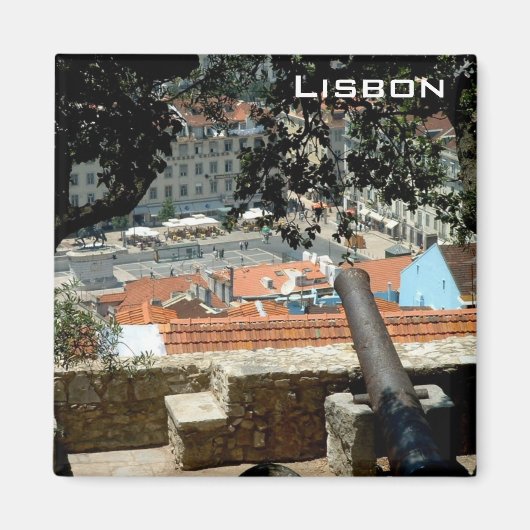 Praça da Figueira Magnet (Vorne)