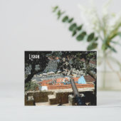 Praça da Figueira Postkarte (Stehend Vorderseite)