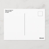 Praça do Comércio Lissabon Portugal Postkarte (Rückseite)