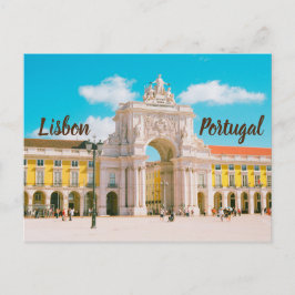 Praça do Comércio Lissabon Portugal Postkarte