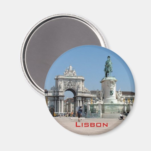 Praca do Comercio Magnet (Vorderseite/Rückseite)