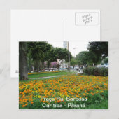 Praça Rui Barbosa Postkarte (Vorne/Hinten)