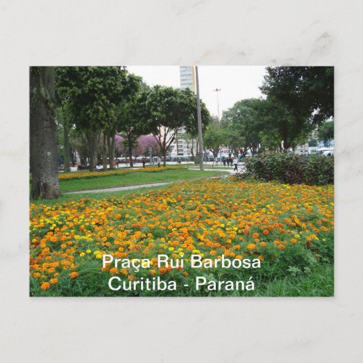 Praça Rui Barbosa Postkarte (Vorderseite)