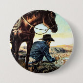 Prachen Cowboy Button (Vorderseite)