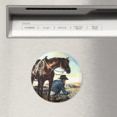 Prachen Cowboy Magnet (In Situ (Geschirrspüler))