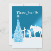 Prachen Cowboy Western Feiertag Einladung (Vorderseite)