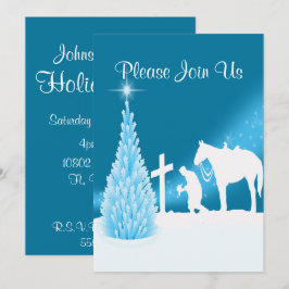 Prachen Cowboy Western Feiertag Einladung