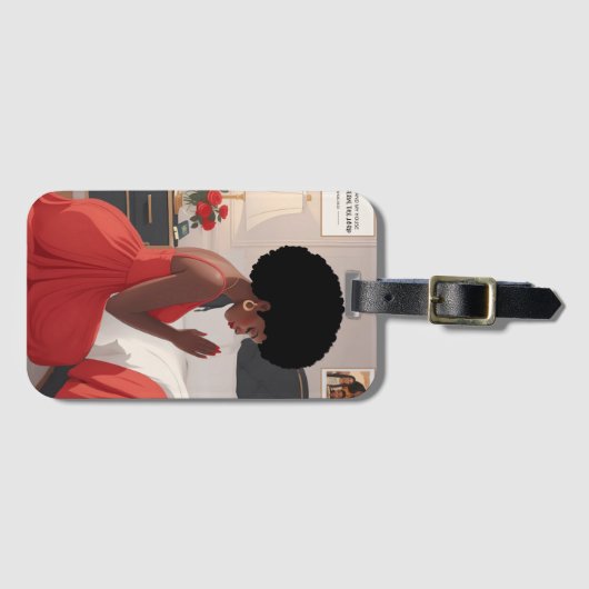 Prachen der Mutter Akrylic Gepäckmarke Gepäckanhänger (Vorderseite (Horizontal))