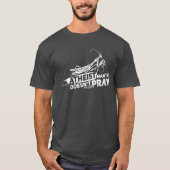 Prachen Mantis Atheist Niedlich Insektenag T-Shirt (Vorderseite)