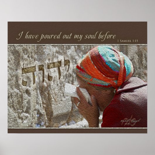 Prachen Woman Western Mauer Mixed Media Art Print Poster (Vorne)