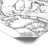 Pracht Familie - Kunstdruck Poster (Ecke)