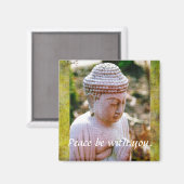 Pracht für Buddha-Friedensangebot Magnet (Vorderseite/Rückseite)
