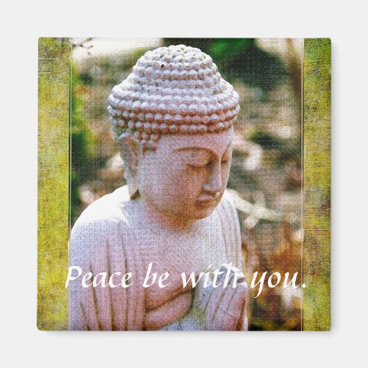 Pracht für Buddha-Friedensangebot Magnet (Vorne)