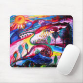 "Pracht in JERUSALEM" durch Michelle Katz, 2006 Mousepad (Mit Mouse)